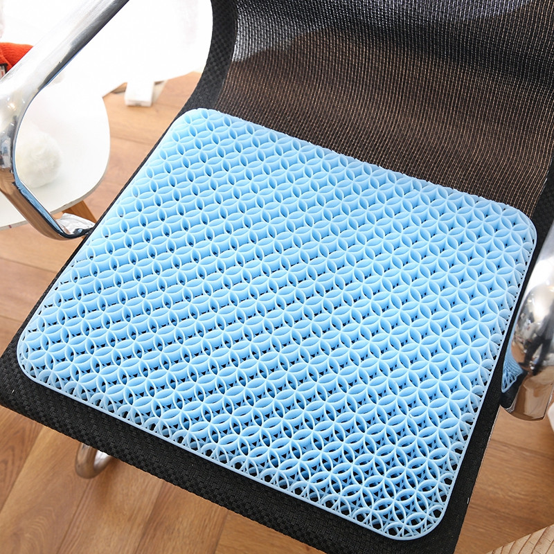 Cuscino del sedile del gel di silicone dell'ufficio domestico quadrato delle monete (7)