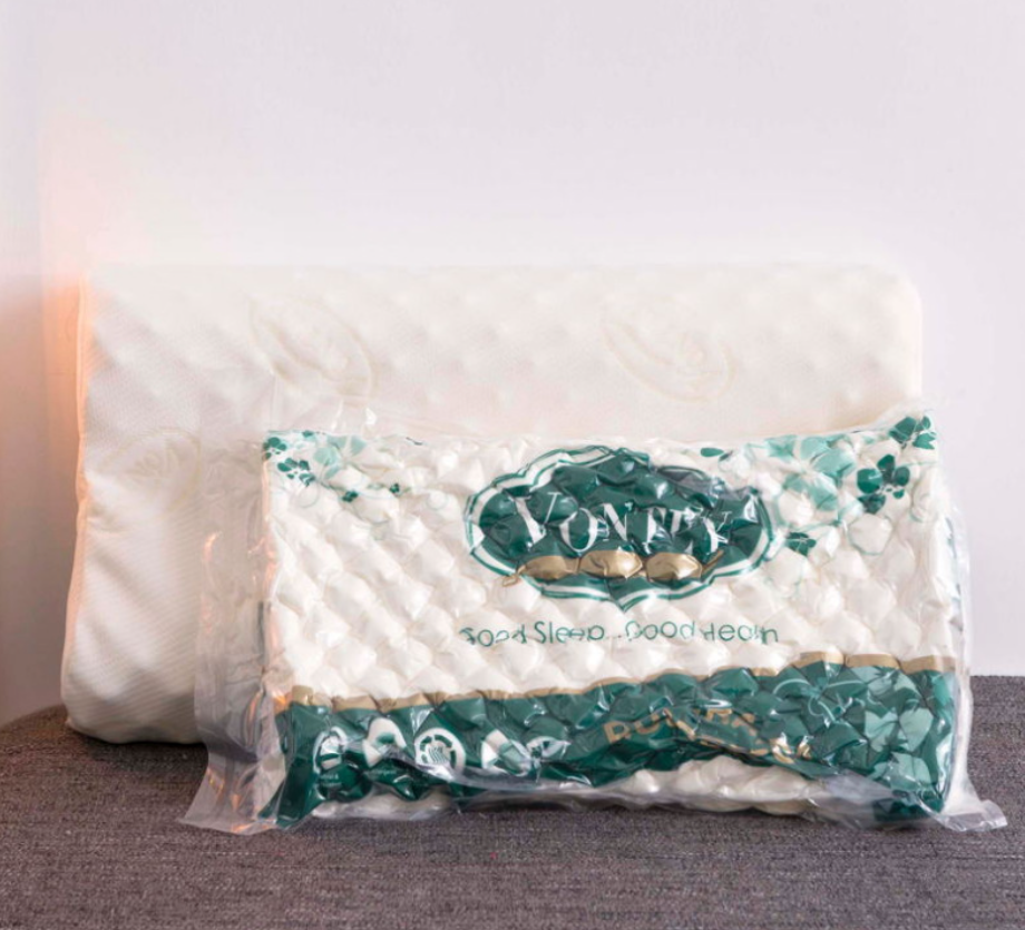 Travesseiro de cama de látex de massagem superior (2)