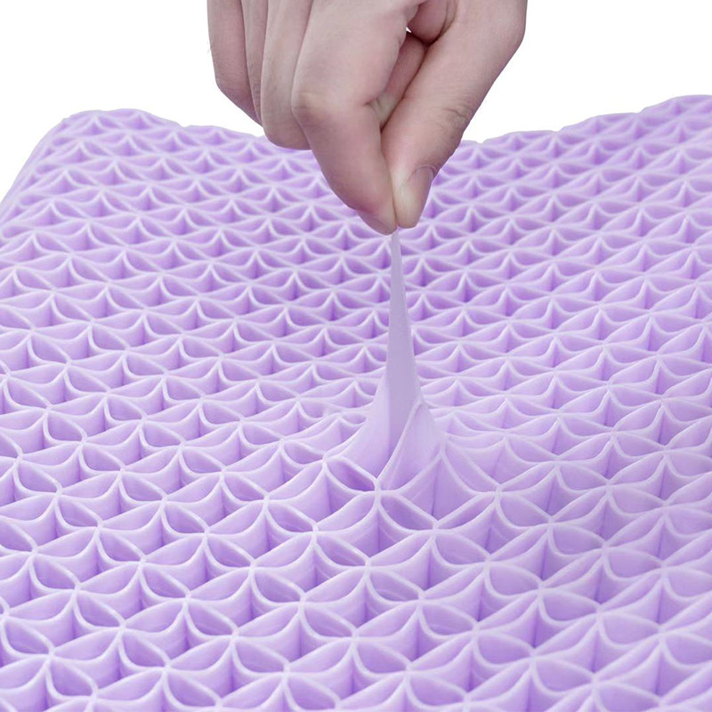 เทคโนโลยีขายส่ง 3D TPE เหรียญหมอนนวดคอปากมดลูกสำหรับเตียง (4)