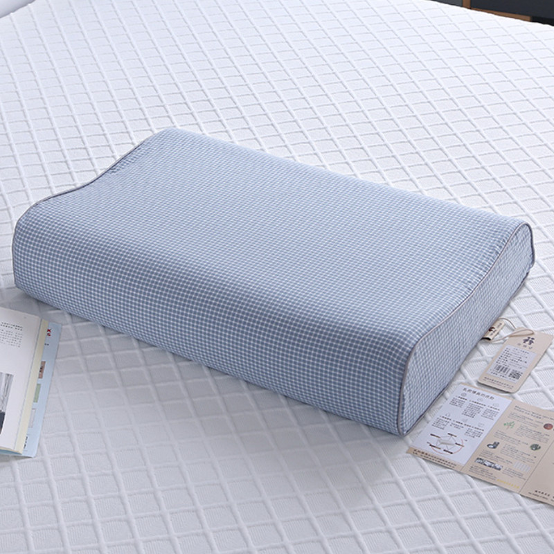 Wholesale natural fabric latex foam massage pillow (10)