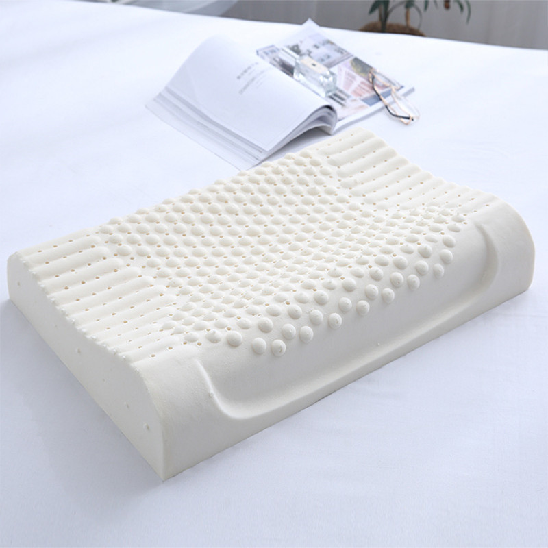 Wholesale natural nga panapton nga latex foam massage pillow (11)